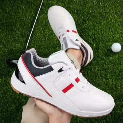 SPIKE LESS LEATHER GOLF SHOES